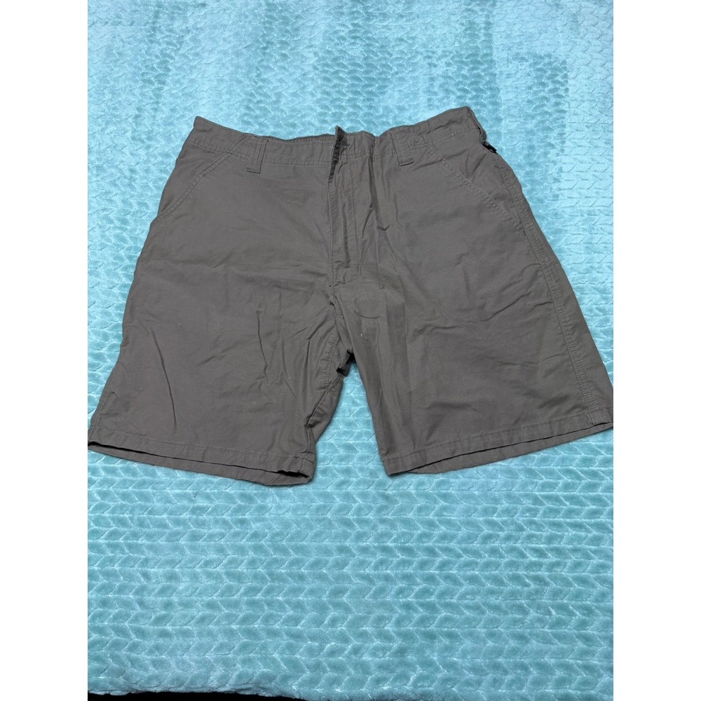 Wrangler Outdoor Series Mens 36 Cargo Shorts Khaki Stretch